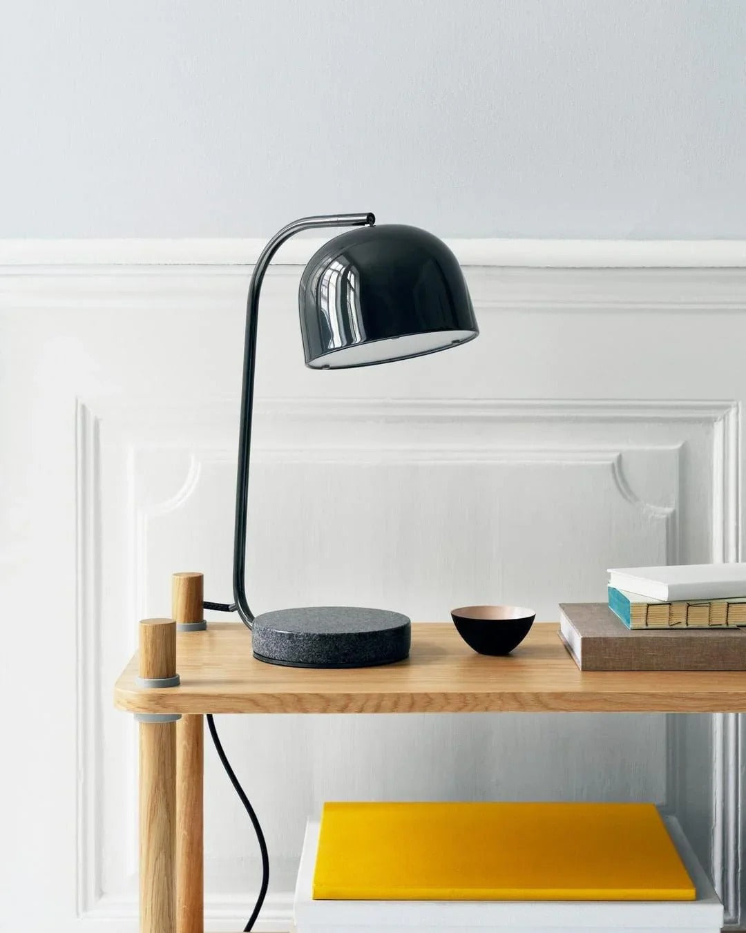 Modern Minimalist Table Lamp with Curved Dome