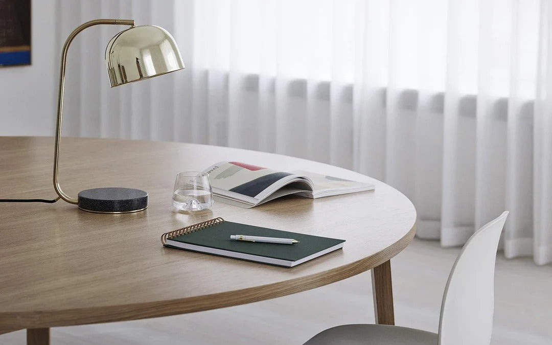 Modern Minimalist Table Lamp with Curved Dome