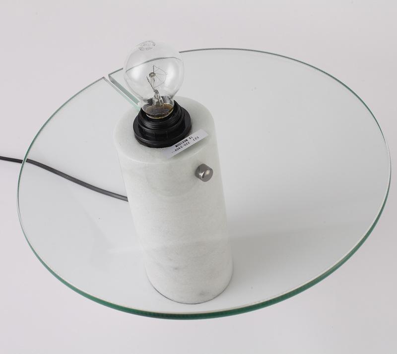 Minimalist Cylindrical Table Lamp with Dome Shade