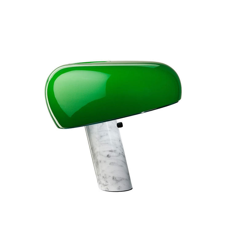 Minimalist Cylindrical Table Lamp with Dome Shade