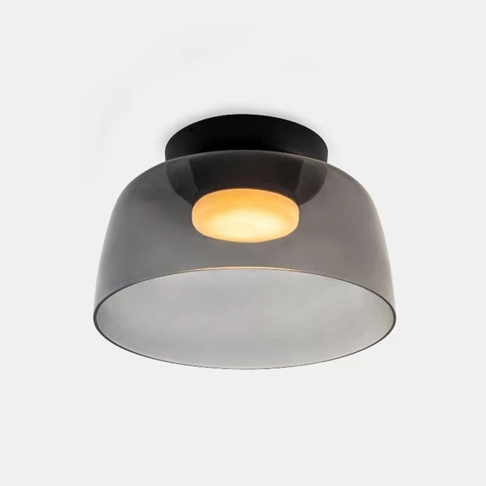 Minimalist Flush Mount Layered Dome LED Light