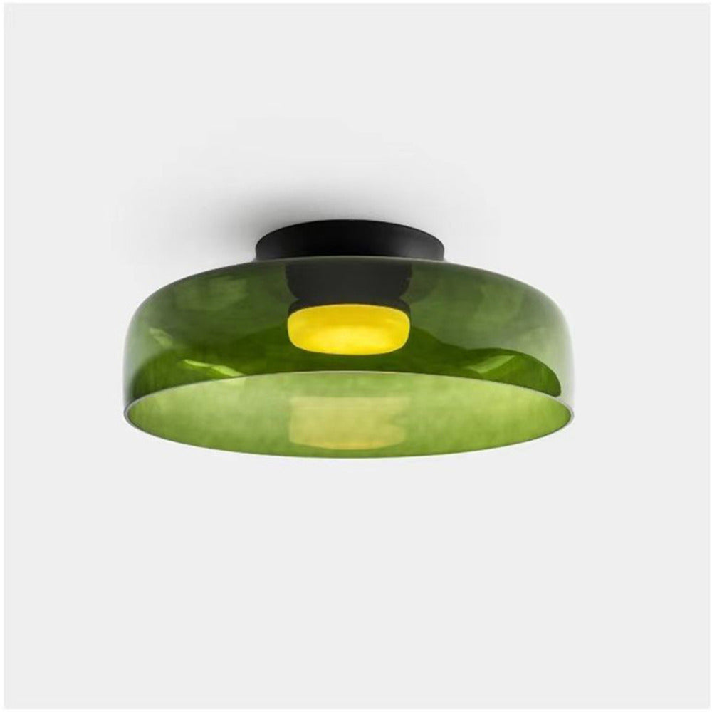 Minimalist Flush Mount Layered Dome LED Light