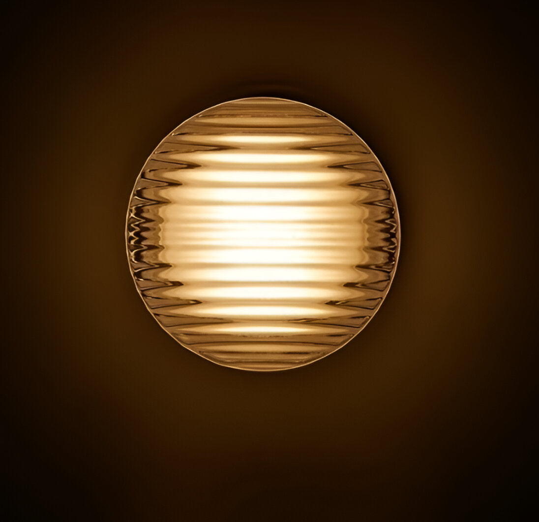 Modern LED Wall Sconce in Potato Chip Design