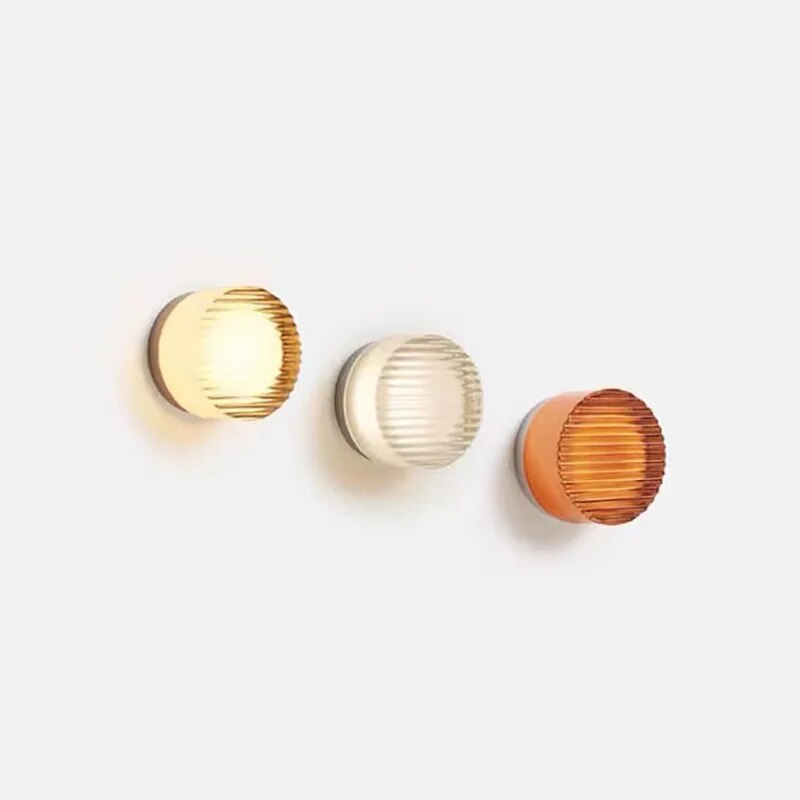Modern LED Wall Sconce in Potato Chip Design