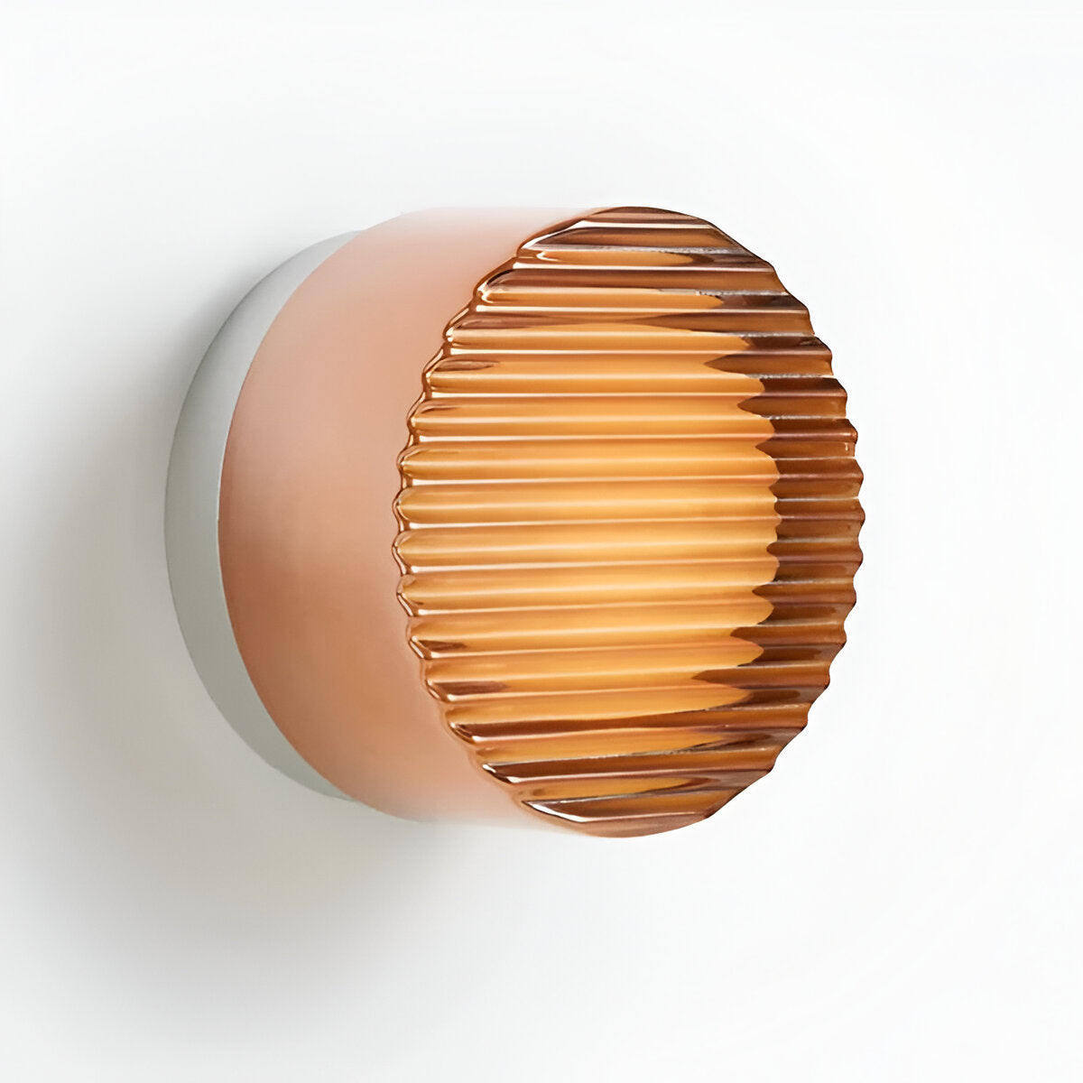 Modern LED Wall Sconce in Potato Chip Design