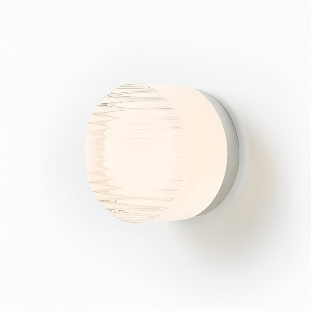 Modern LED Wall Sconce in Potato Chip Design