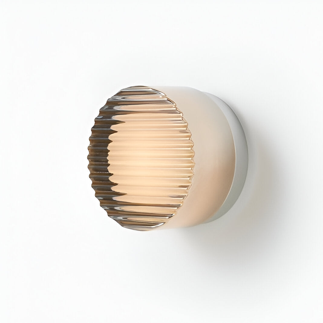 Modern LED Wall Sconce in Potato Chip Design