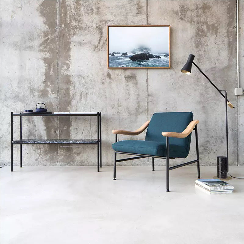 Minimalist Floor Lamp with Cylindrical Cone LED