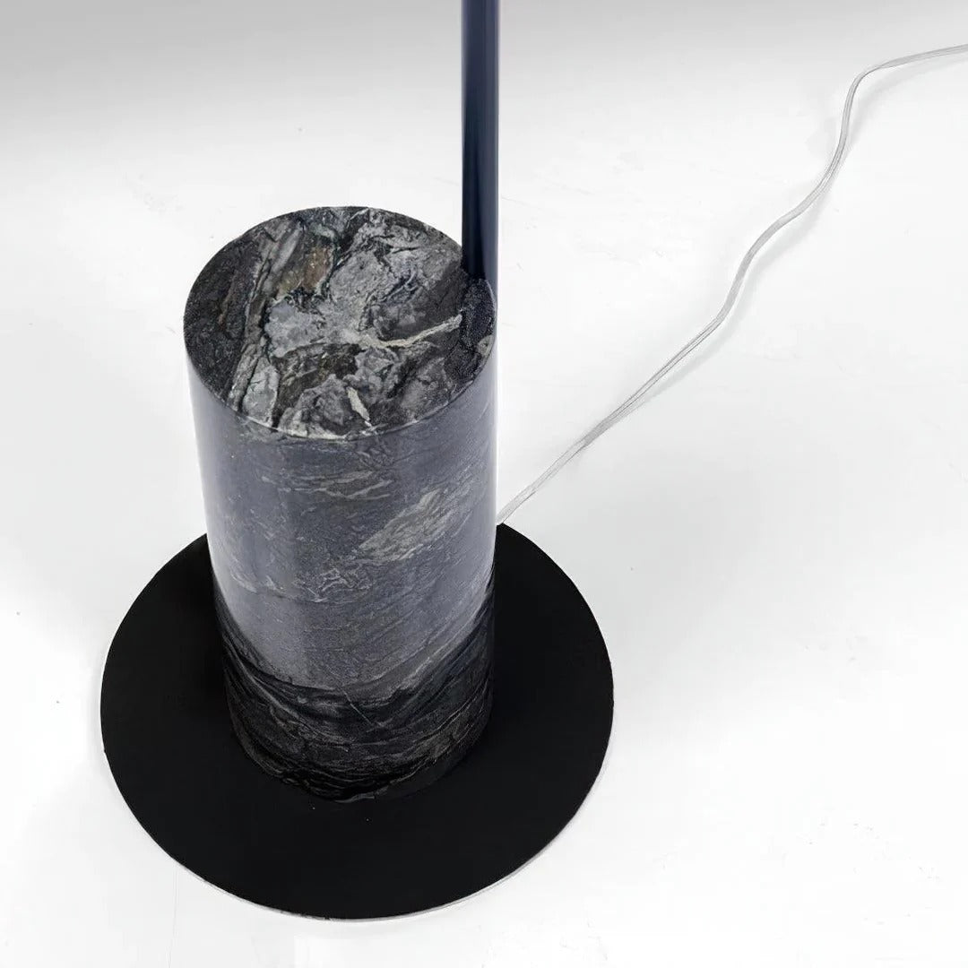 Minimalist Floor Lamp with Cylindrical Cone LED