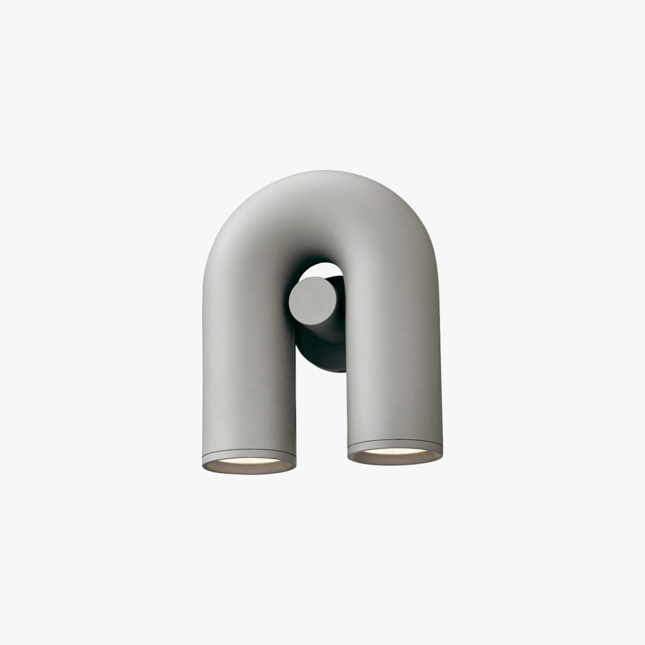 Minimalist U-Shaped Wall Sconce with Integrated LED
