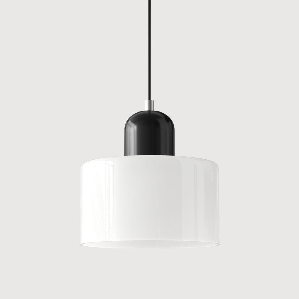 Bauhaus Cylindrical Dome-Top Island Pendant Lamp