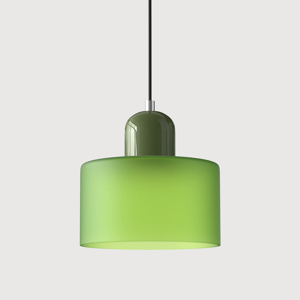 Bauhaus Cylindrical Dome-Top Island Pendant Lamp