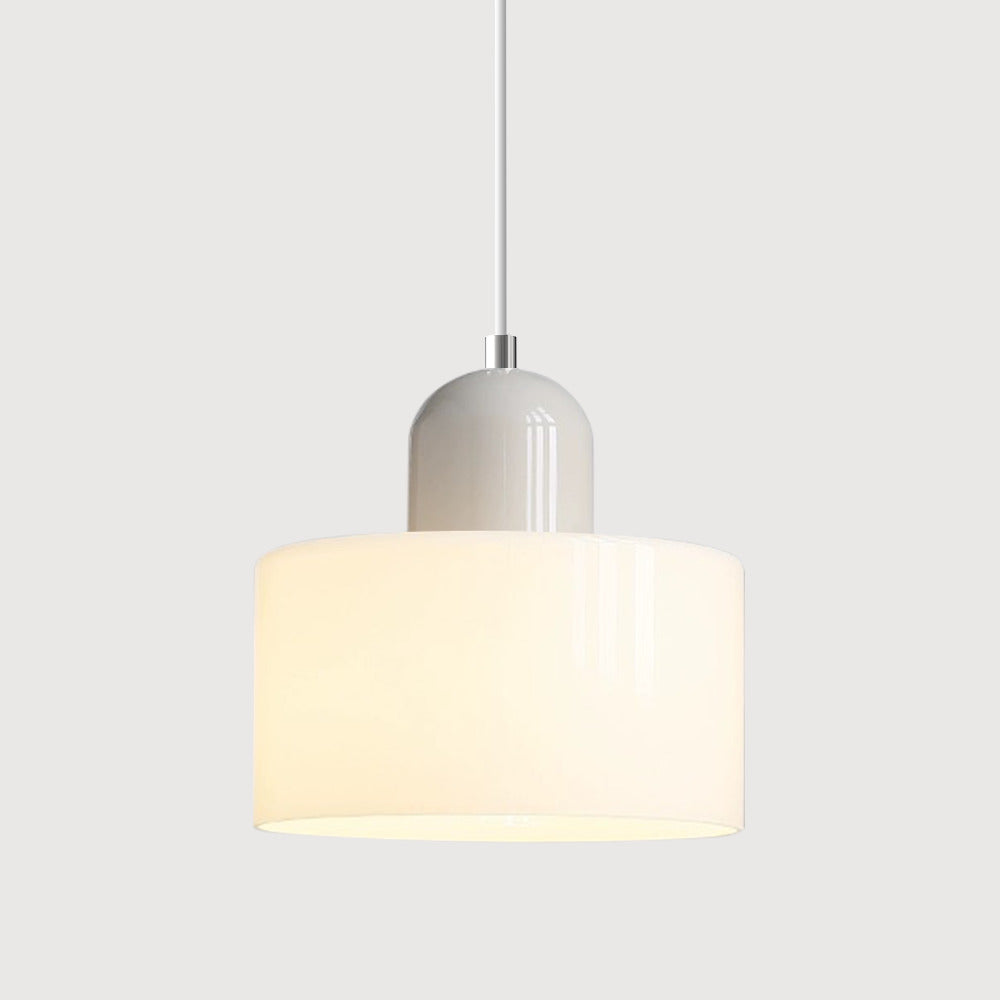 Bauhaus Cylindrical Dome-Top Island Pendant Lamp