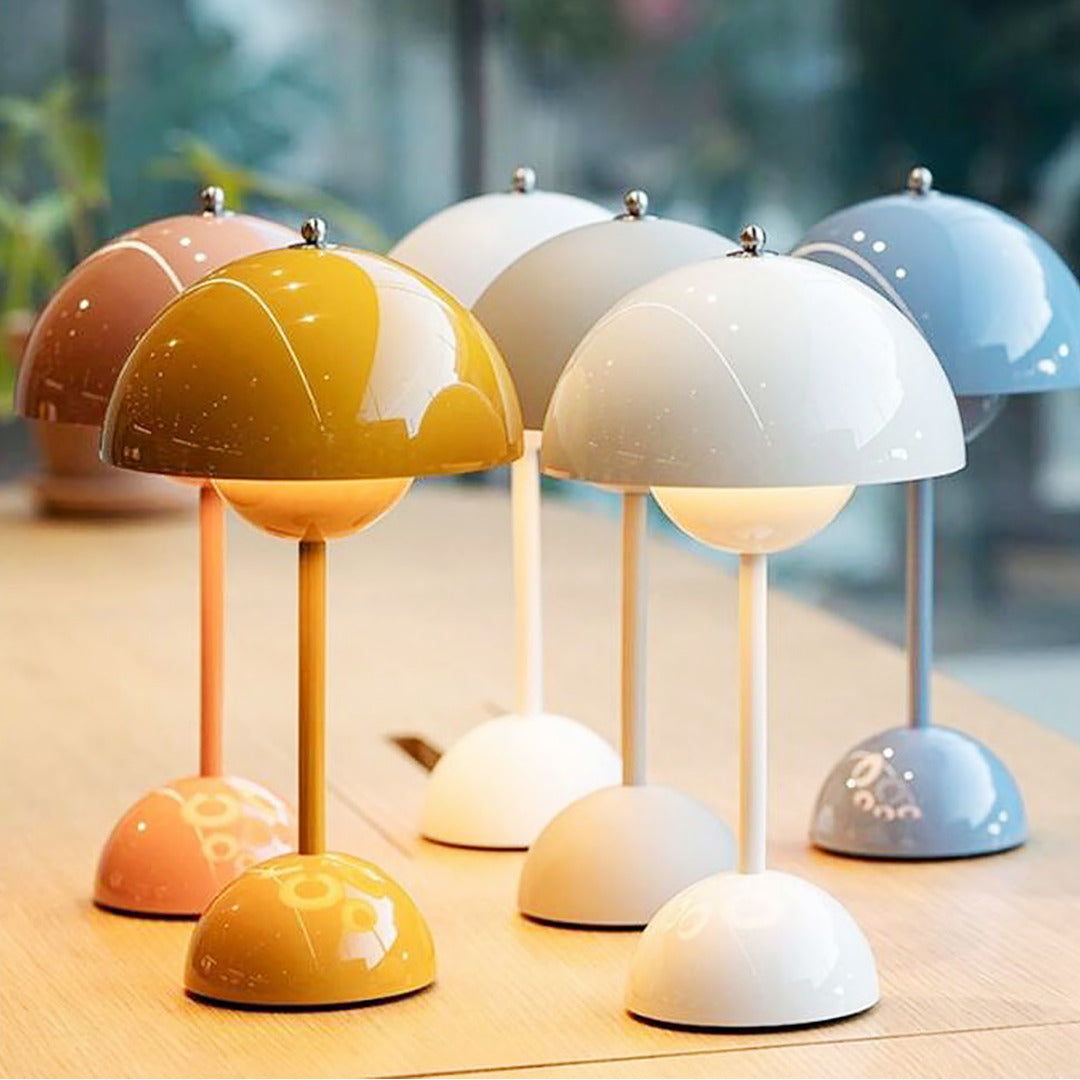 Morandi Mushroom Table Lamp – Versatile Multi-Color