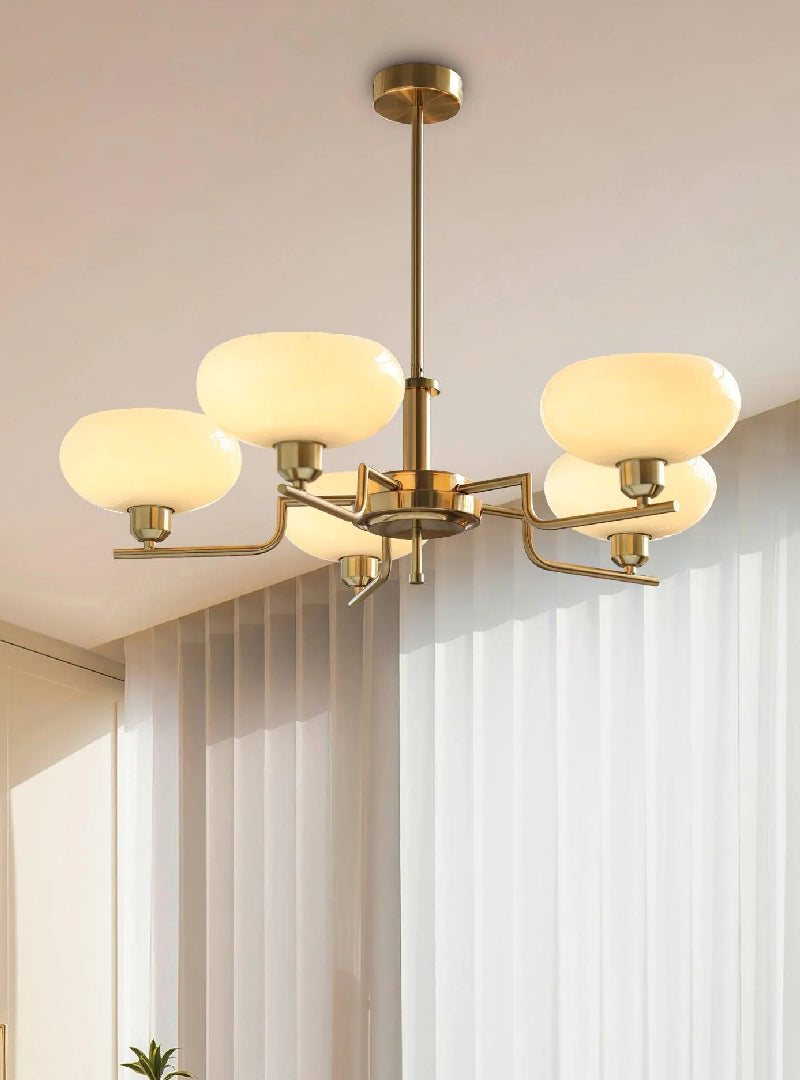 Nordic Oval Chandelier – Sleek Modern Design