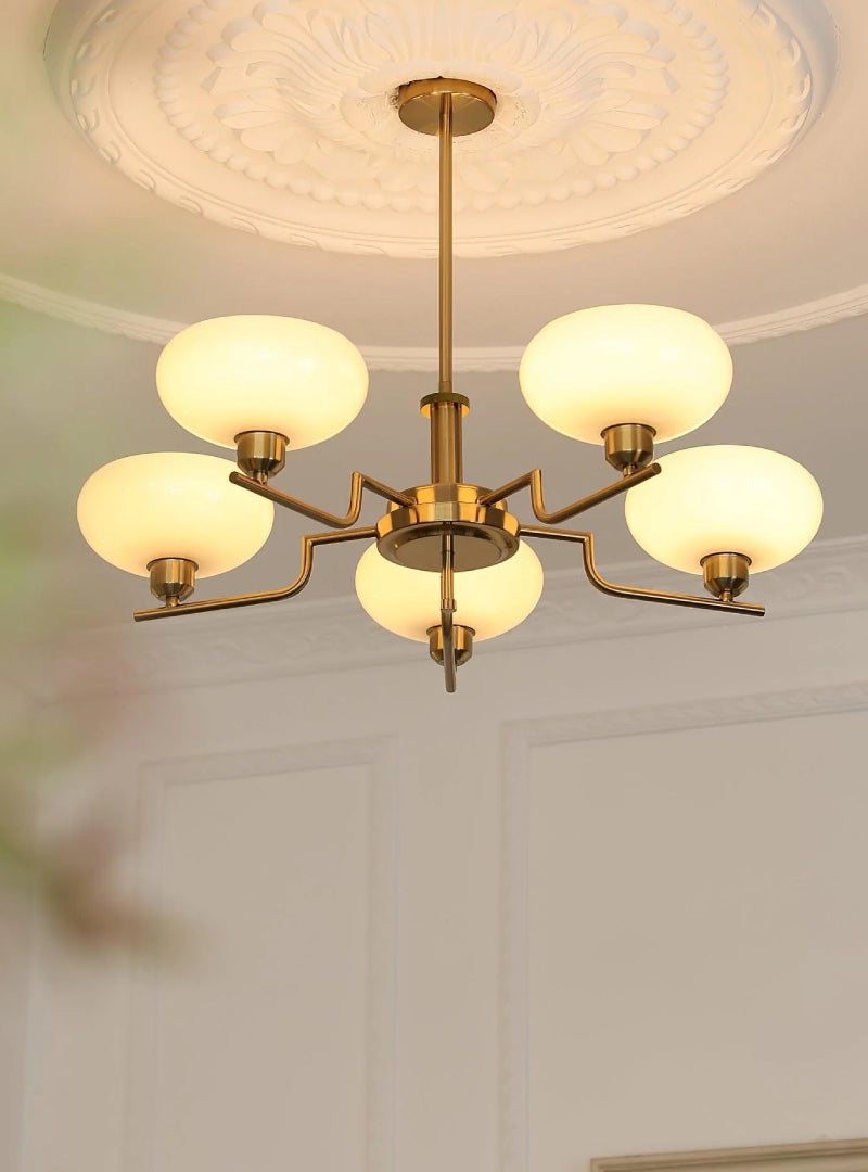 Nordic Oval Chandelier – Sleek Modern Design
