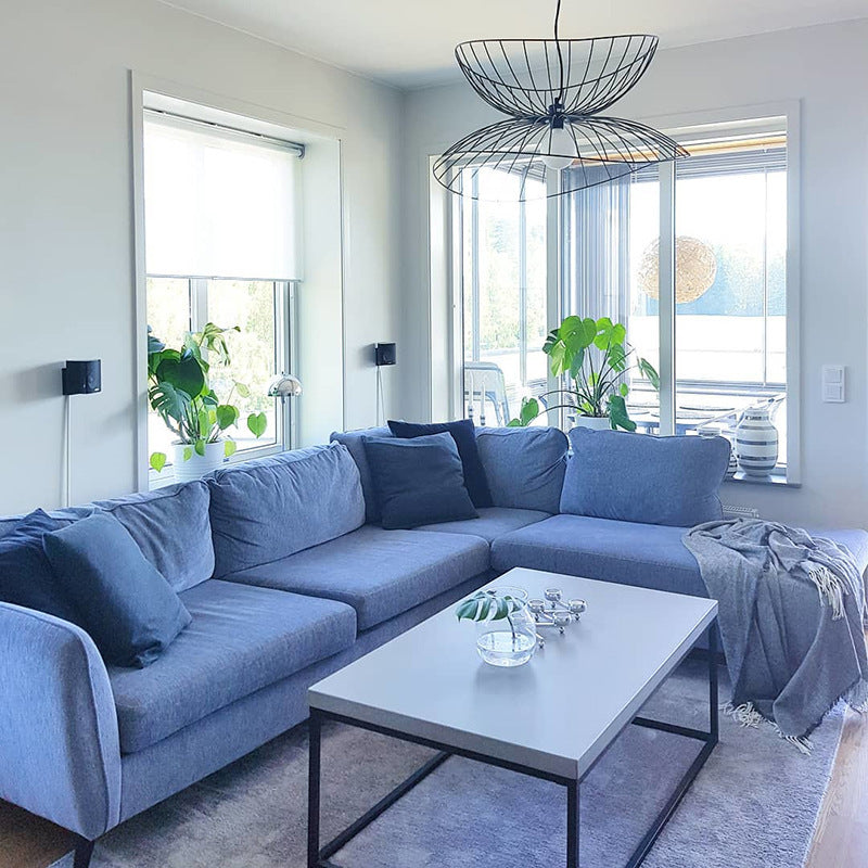 Minimalist Intersecting Ellipses LED Pendant Light