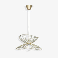 Minimalist Intersecting Ellipses LED Pendant Light