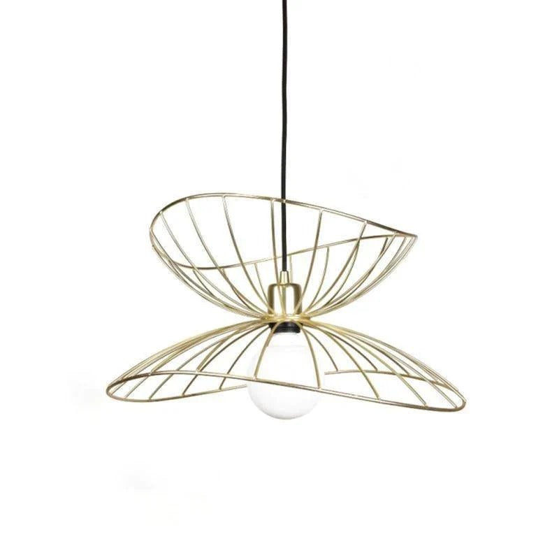 Minimalist Intersecting Ellipses LED Pendant Light