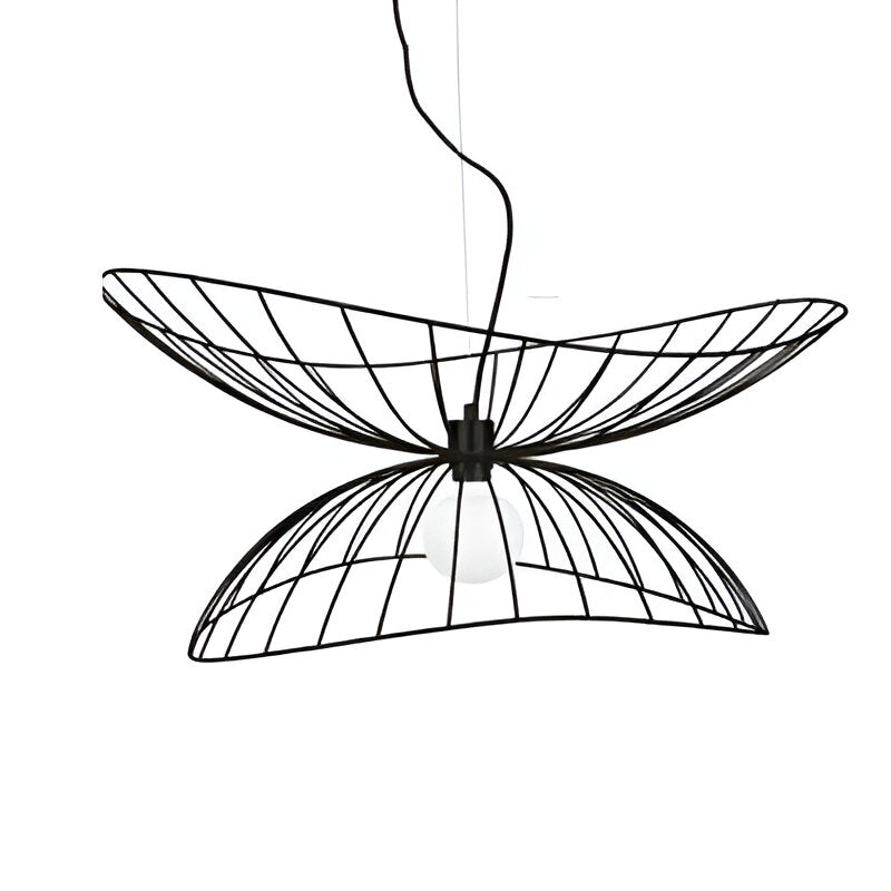 Minimalist Intersecting Ellipses LED Pendant Light