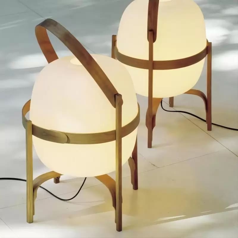 Minimalist Table Lamp – Oval Arched Silhouette