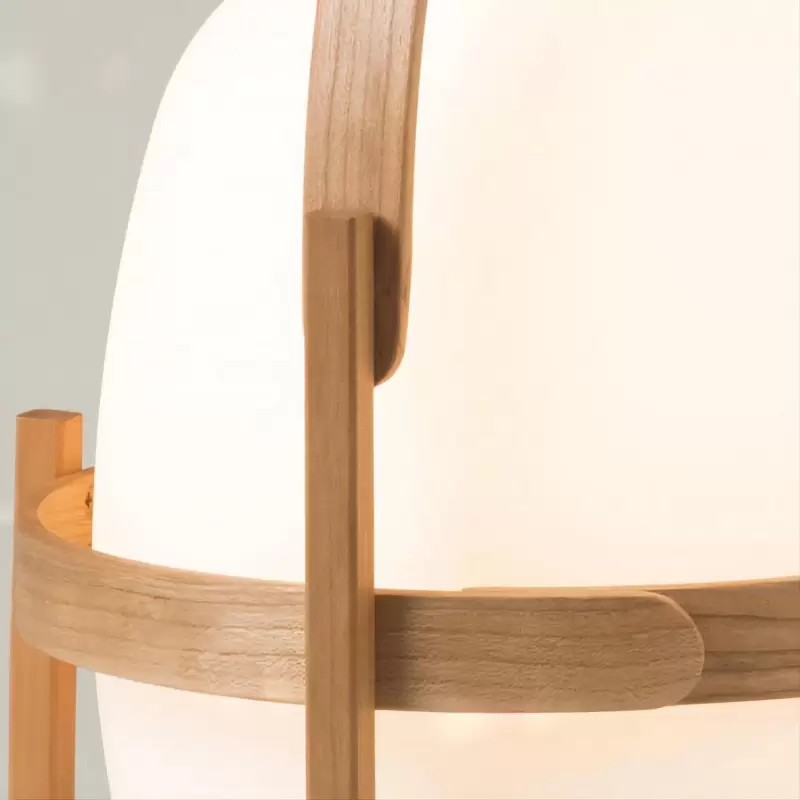 Minimalist Table Lamp – Oval Arched Silhouette