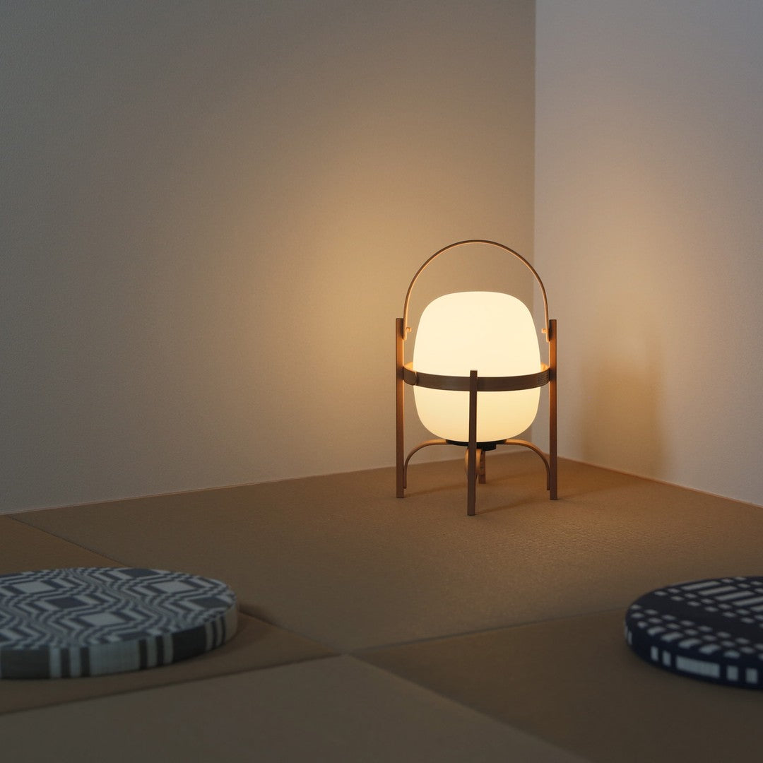 Minimalist Table Lamp – Oval Arched Silhouette