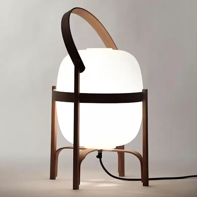 Minimalist Table Lamp – Oval Arched Silhouette