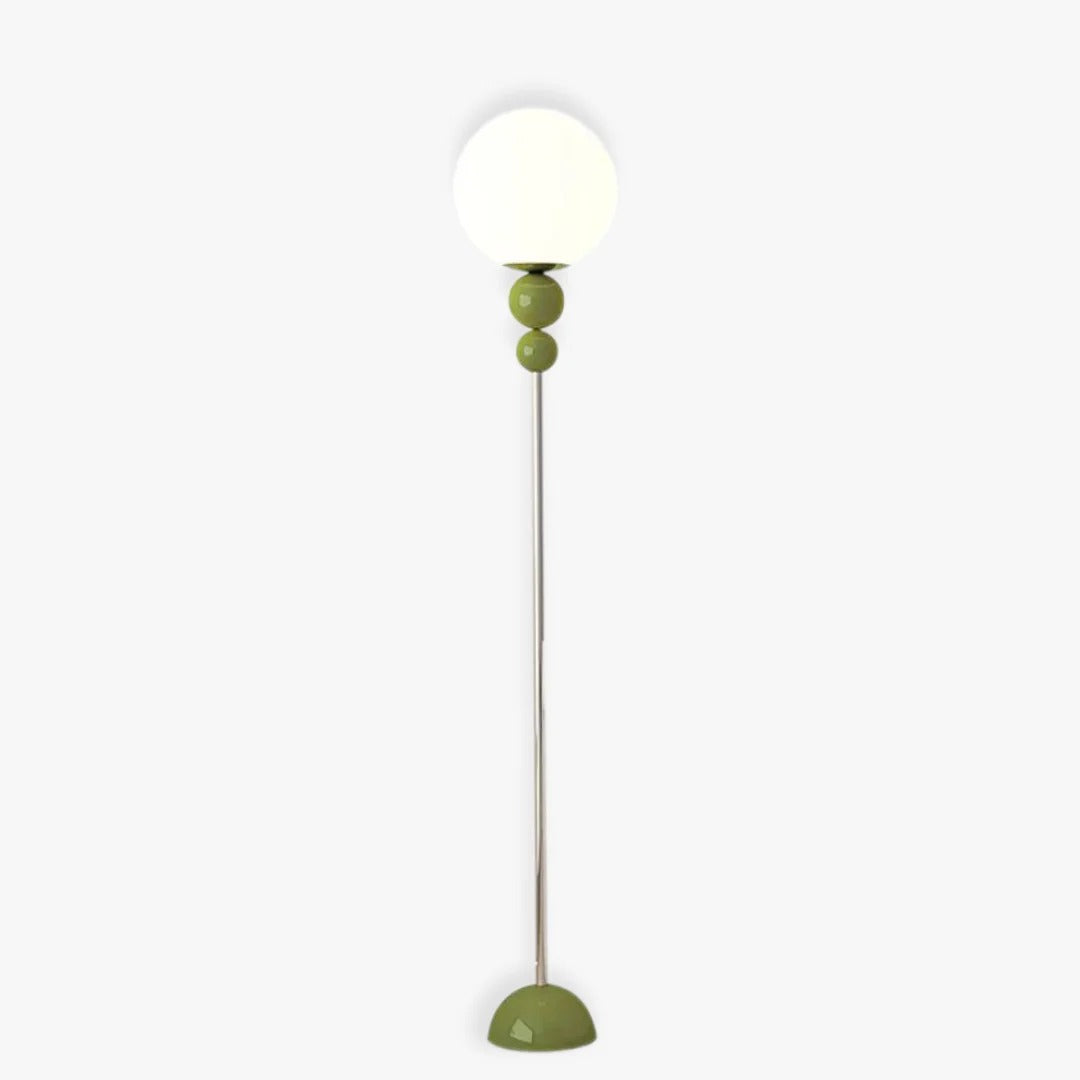 Minimalist Floor Lamp featuring Hemispherical LED