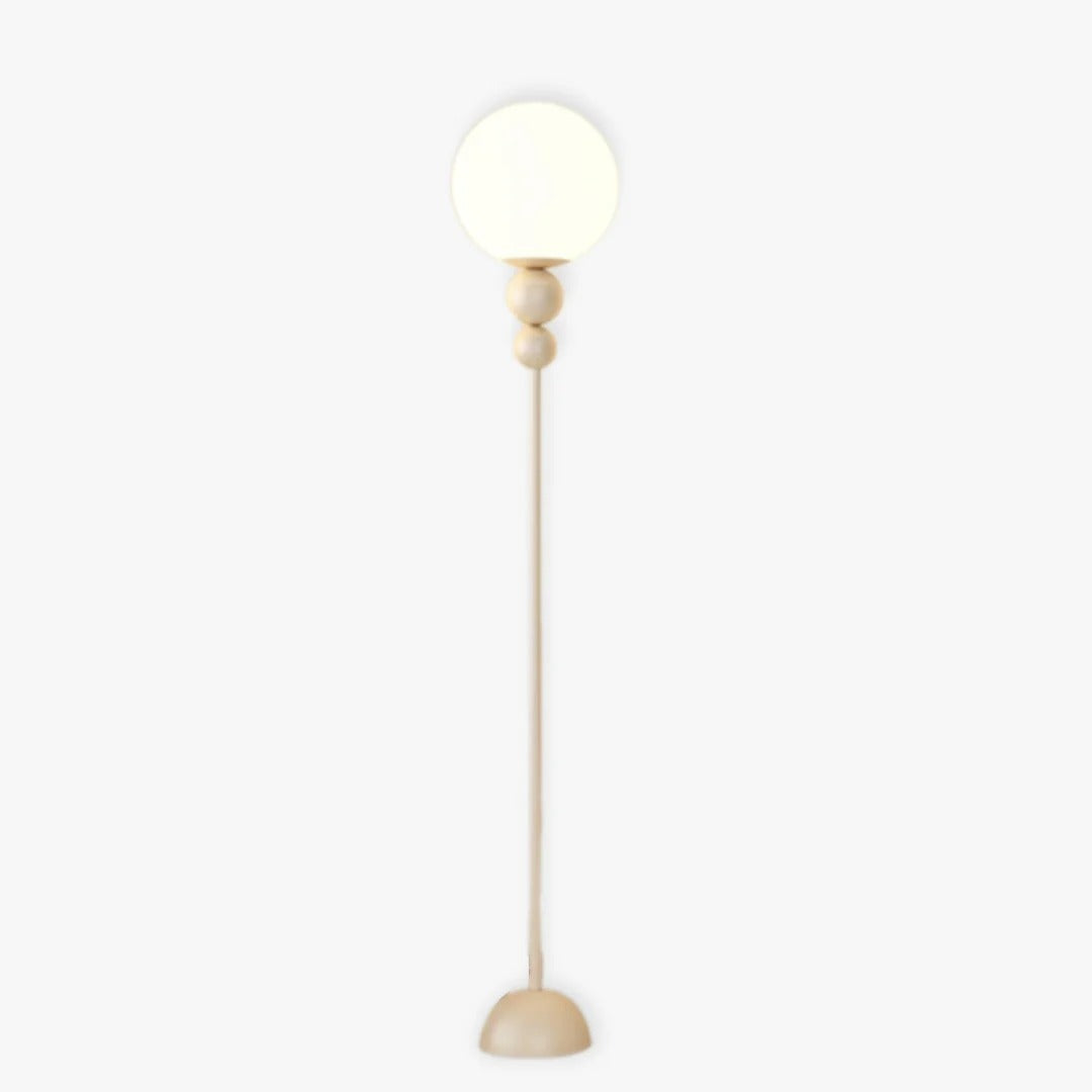 Minimalist Floor Lamp featuring Hemispherical LED
