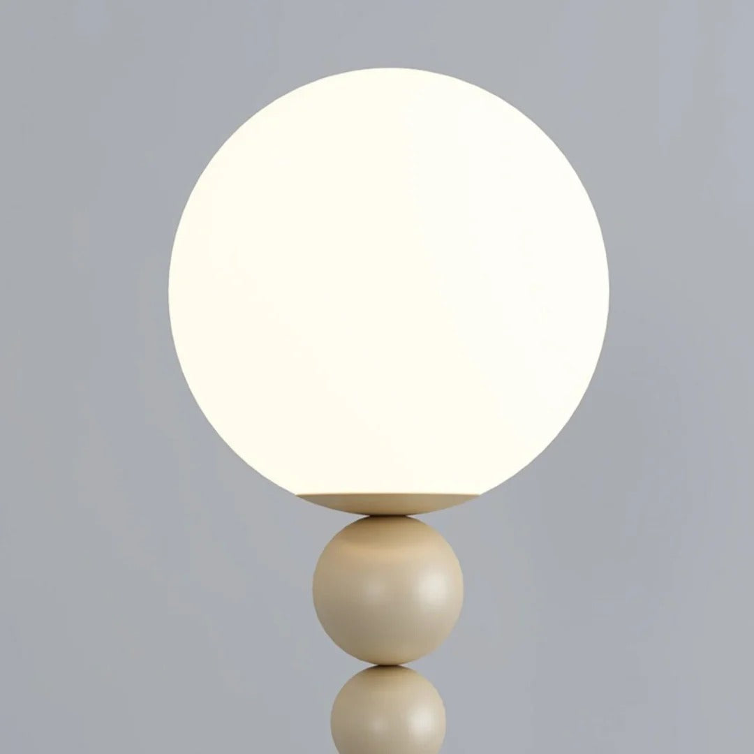 Minimalist Floor Lamp featuring Hemispherical LED