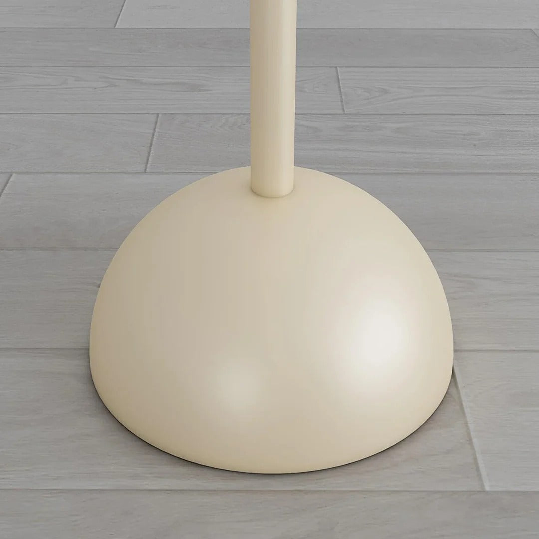 Minimalist Floor Lamp featuring Hemispherical LED