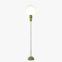 Minimalist Floor Lamp featuring Hemispherical LED
