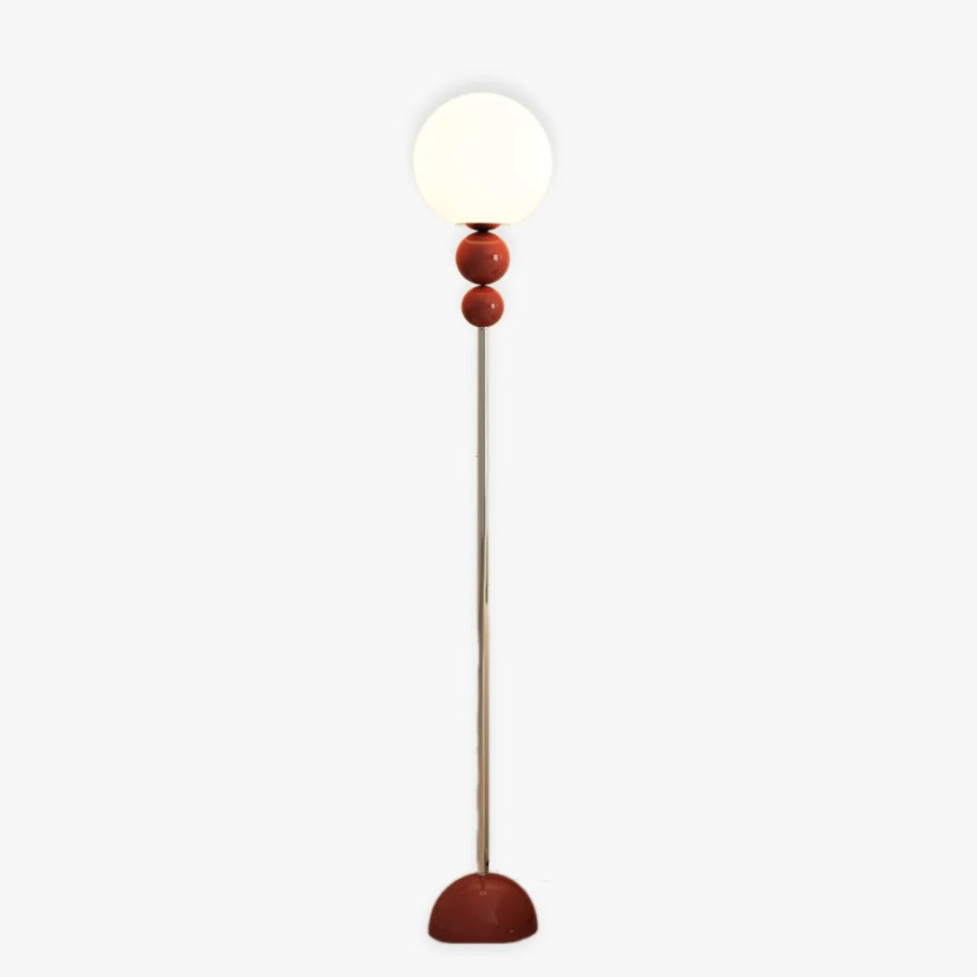 Minimalist Floor Lamp featuring Hemispherical LED