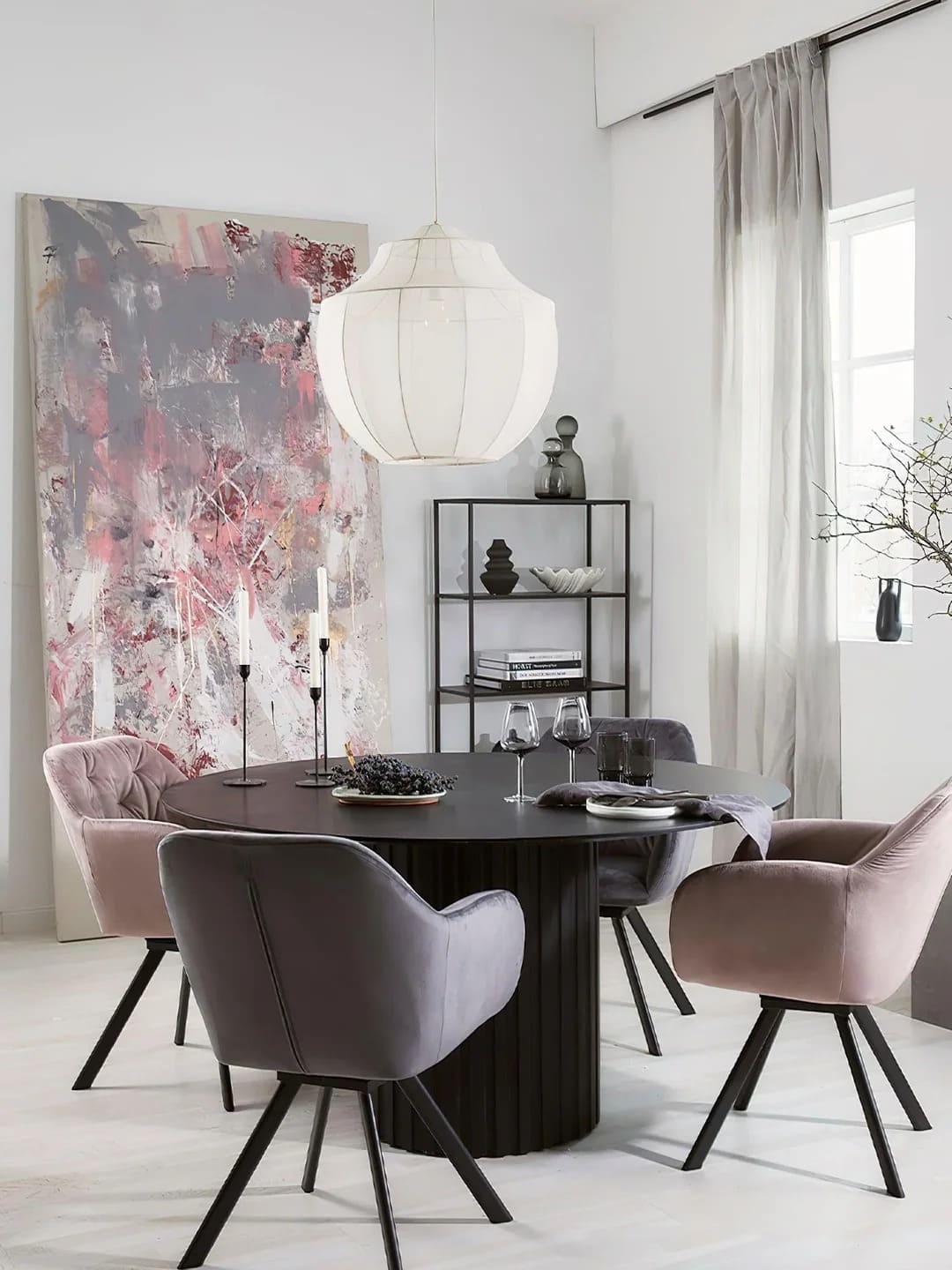 Minimalist Teardrop Pendant Light – Dual Silhouette