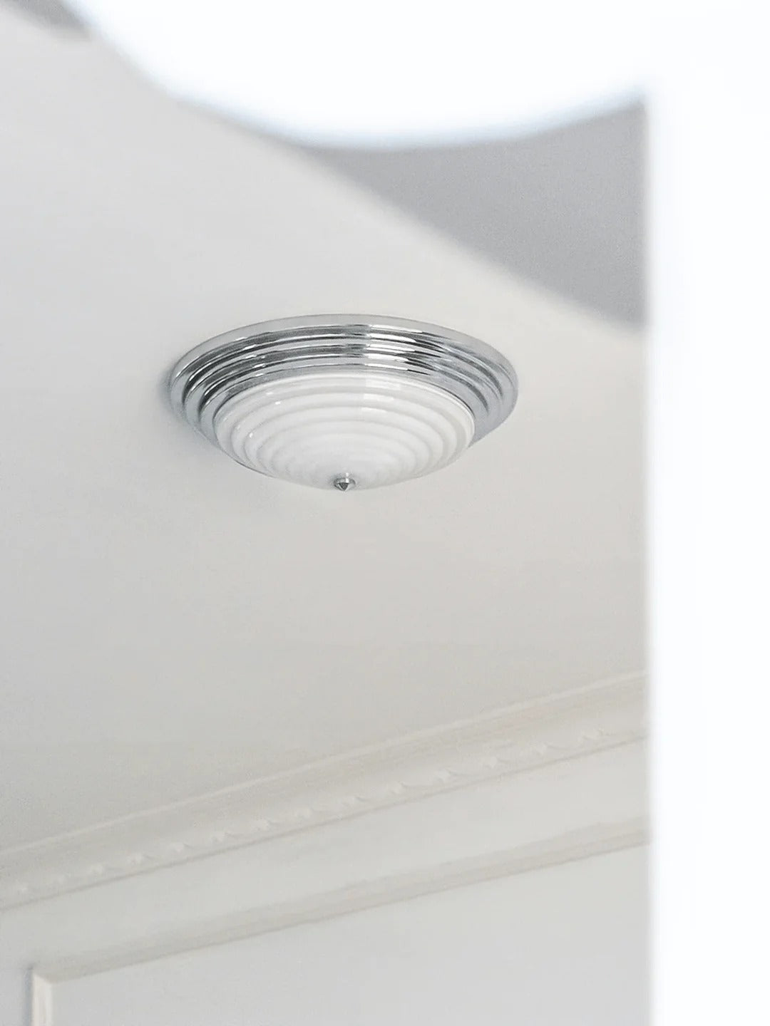 Flush Mount Art Deco Cone-Shaped Ceiling Light