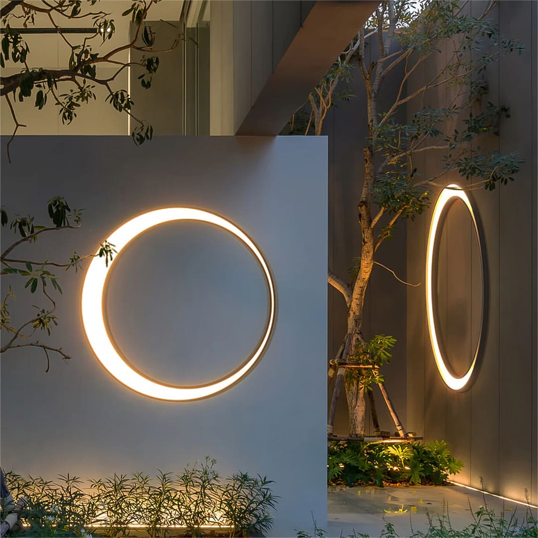 Minimalist Crescent Wall Sconce with Integrated LED