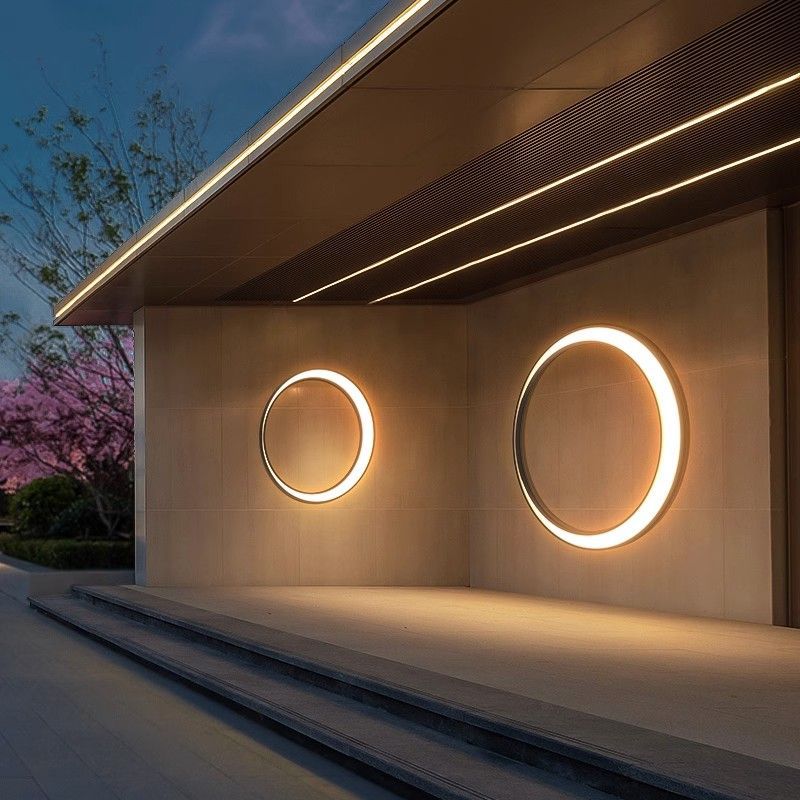 Minimalist Crescent Wall Sconce with Integrated LED