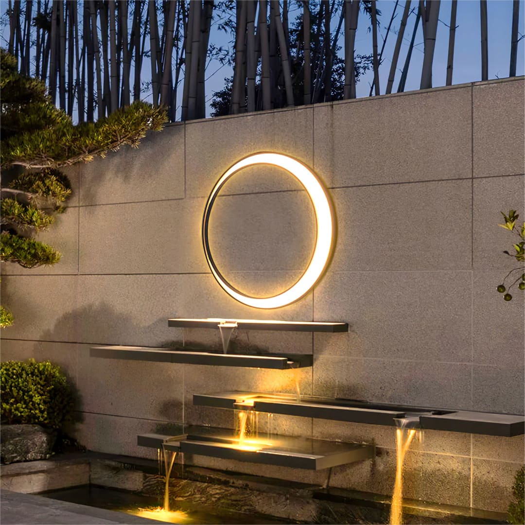 Minimalist Crescent Wall Sconce with Integrated LED