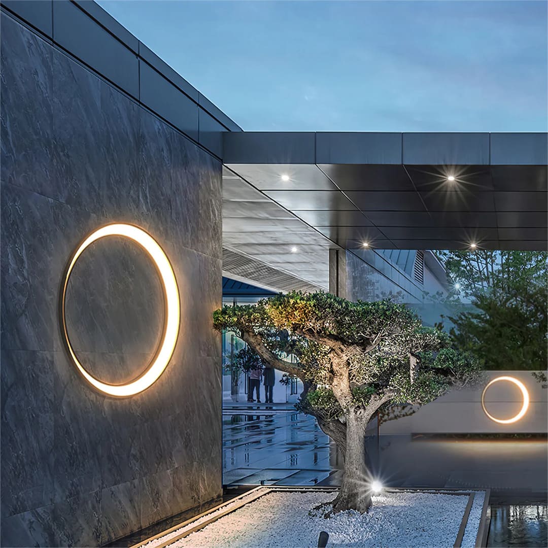Minimalist Crescent Wall Sconce with Integrated LED