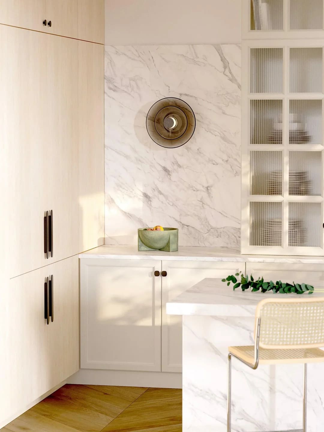 Stylish Disc Wall Sconce Design