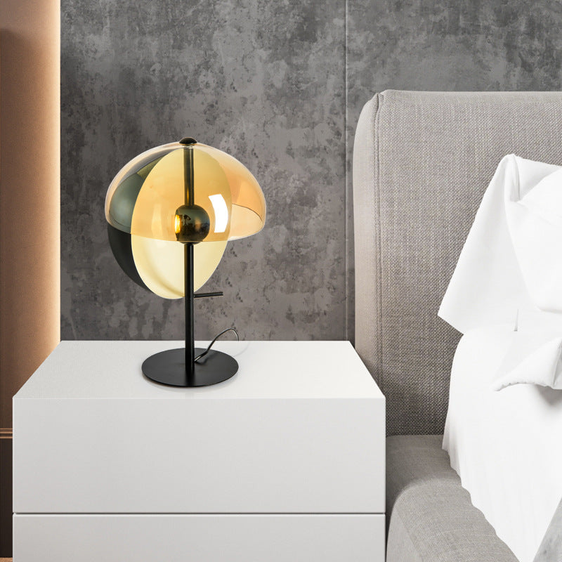 Bauhaus Hemispherical Table Lamp with integrated LED