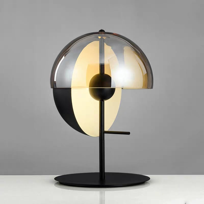 Bauhaus Hemispherical Table Lamp with integrated LED