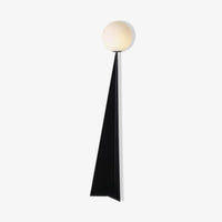 Minimalist Floor Lamp with Acute Triangular Base