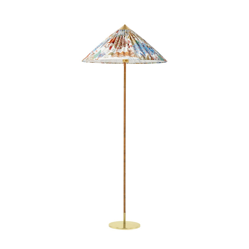 Vintage Chinese Hat Floor Lamp – Ambient Light for Any Room