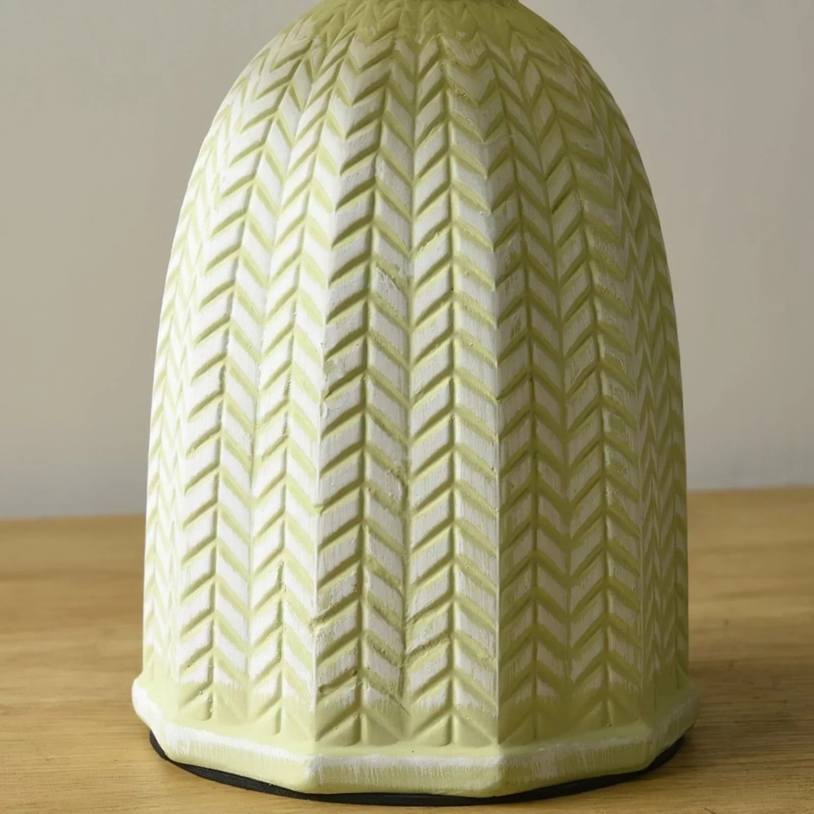 Vintage Table Lamp with Conical Pleated Lampshade