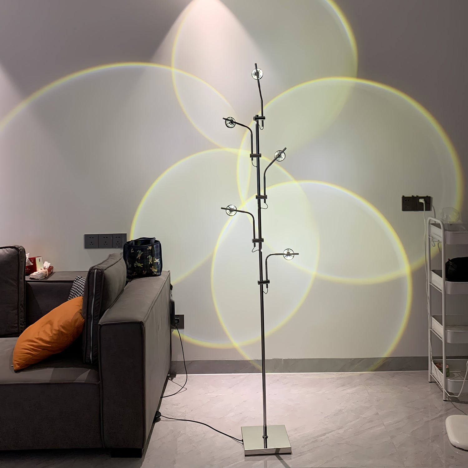 Industrial Floor Lamp – Horizontal LED Elements