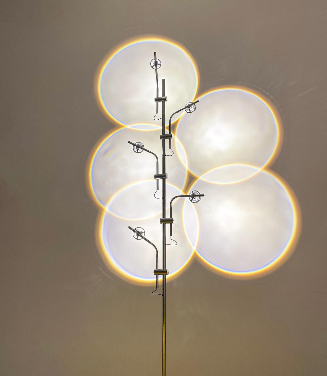 Industrial Floor Lamp – Horizontal LED Elements
