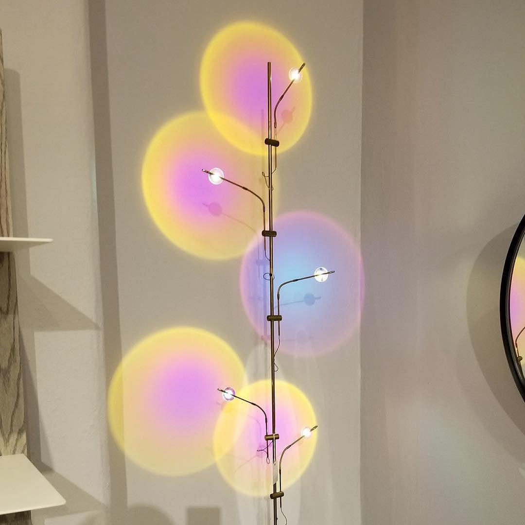 Industrial Floor Lamp – Horizontal LED Elements