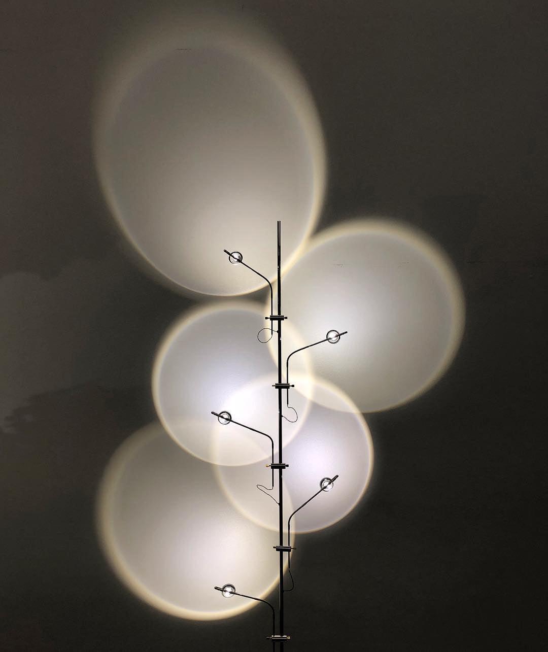 Industrial Floor Lamp – Horizontal LED Elements